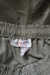 matcha cotton shorts