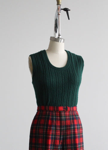 spruce knit tank