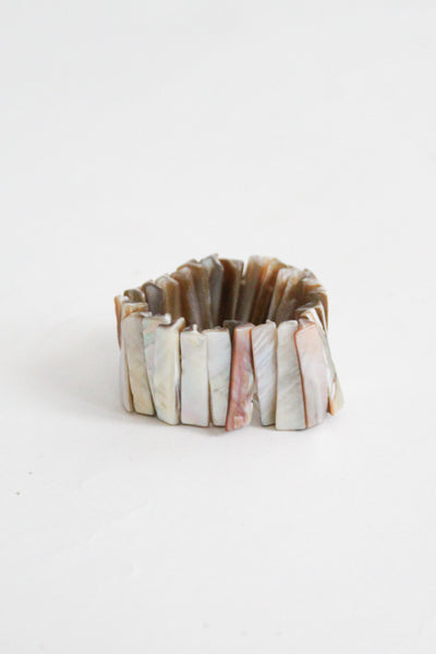 vintage shell bracelet