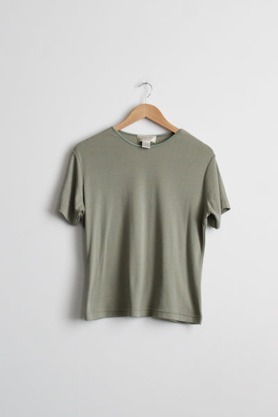sageleaf cotton tee