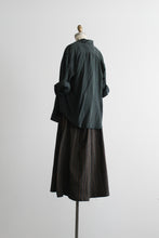 ash black silk jacket