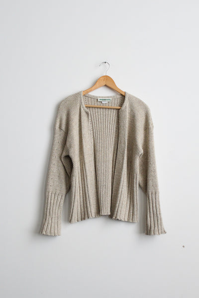 oat linen cardigan
