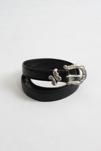 filigree inkwell leather belt