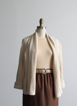 parchment cotton shawl sweater