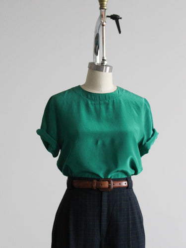 spruce silk tee