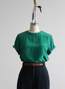 spruce silk tee