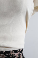 parchment cotton tee