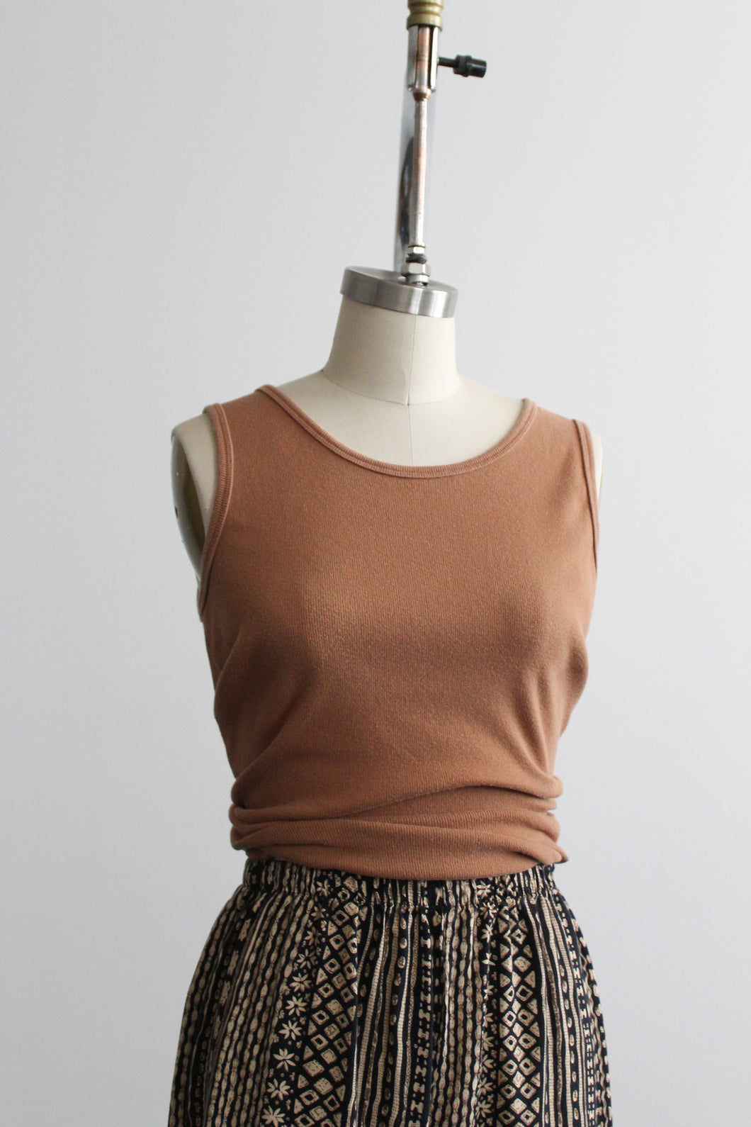 acorn rib knit tank