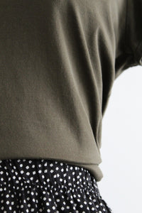 sorrel cotton tee