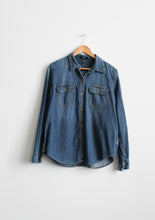 grass valley denim work shirt