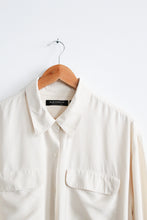 birch silk button up (xl)