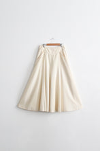 chamomile wool midi skirt (m)