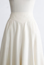 chamomile wool midi skirt (m)