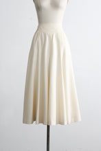 chamomile wool midi skirt (m)