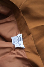 tobacco silk trousers