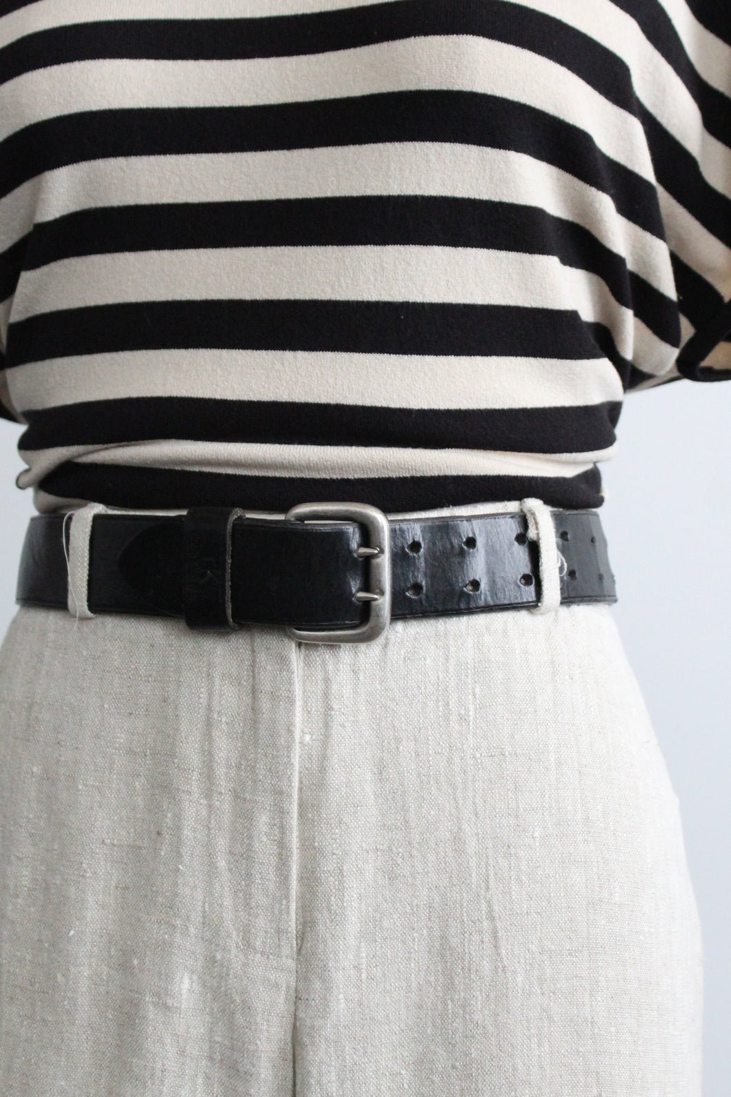 nocturne leather belt