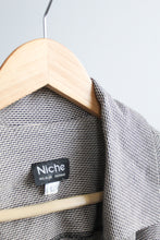 pewter two piece suit