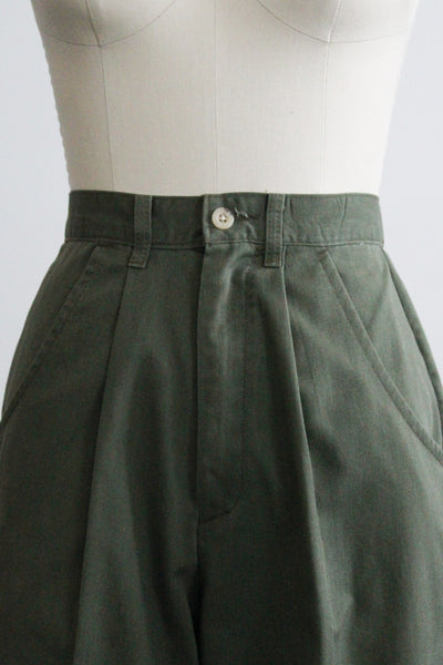 basil cotton trousers