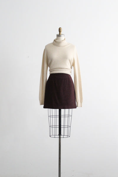 boysenberry mini skirt (s)