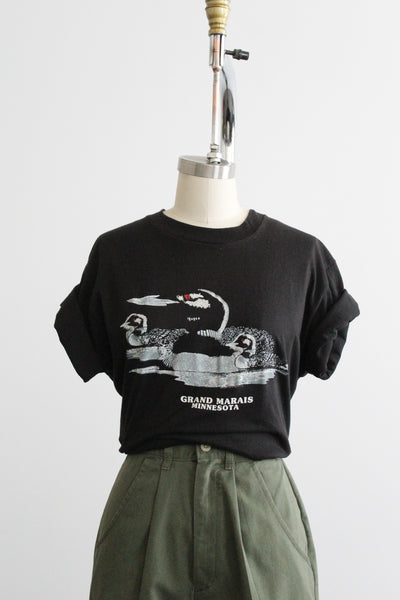 loon graphic tee