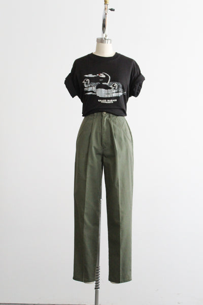 basil cotton trousers