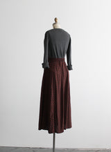 foulard maxi skirt