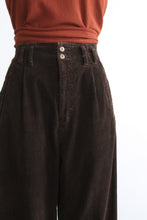 walnut corduroy trousers