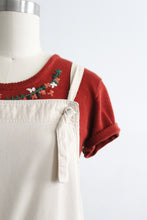 almond cotton pinafore (m)