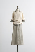 lambsear maxi skirt