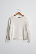 rib knit salt cotton pullover