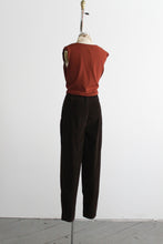 walnut corduroy trousers