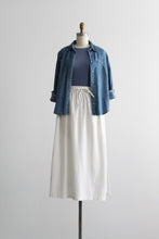 laguna beach denim work shirt