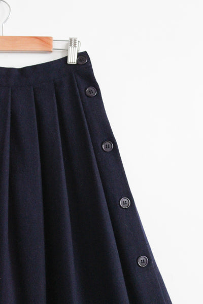 nightingale wool midi skirt (s)