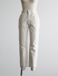 relaxed eggshell jeans