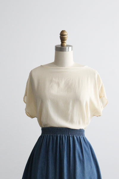 salt silk tee