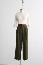 greenwich wool trousers