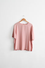 ballet pink silk tee (xl)
