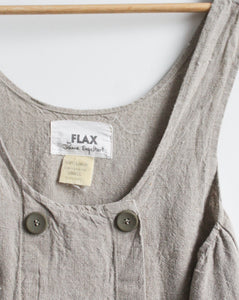 FLAX linen tank dress