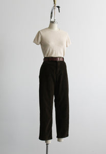 olive corduroy trousers