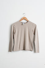 sandstone silk pullover