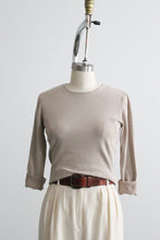 sandstone silk pullover