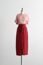 ballet pink silk tee (xl)