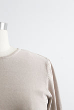 sandstone silk pullover