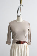 sandstone silk pullover