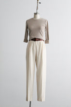 sandstone silk pullover