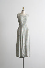 spring garden midi dress