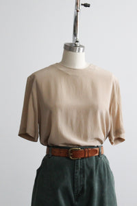 honey silk tee