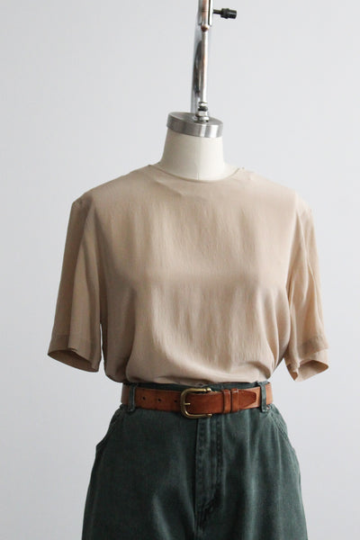 honey silk tee