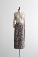 spring garden silk skirt