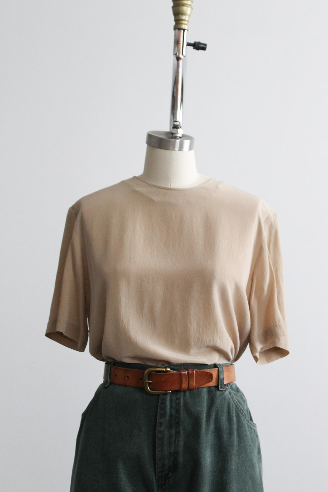 honey silk tee